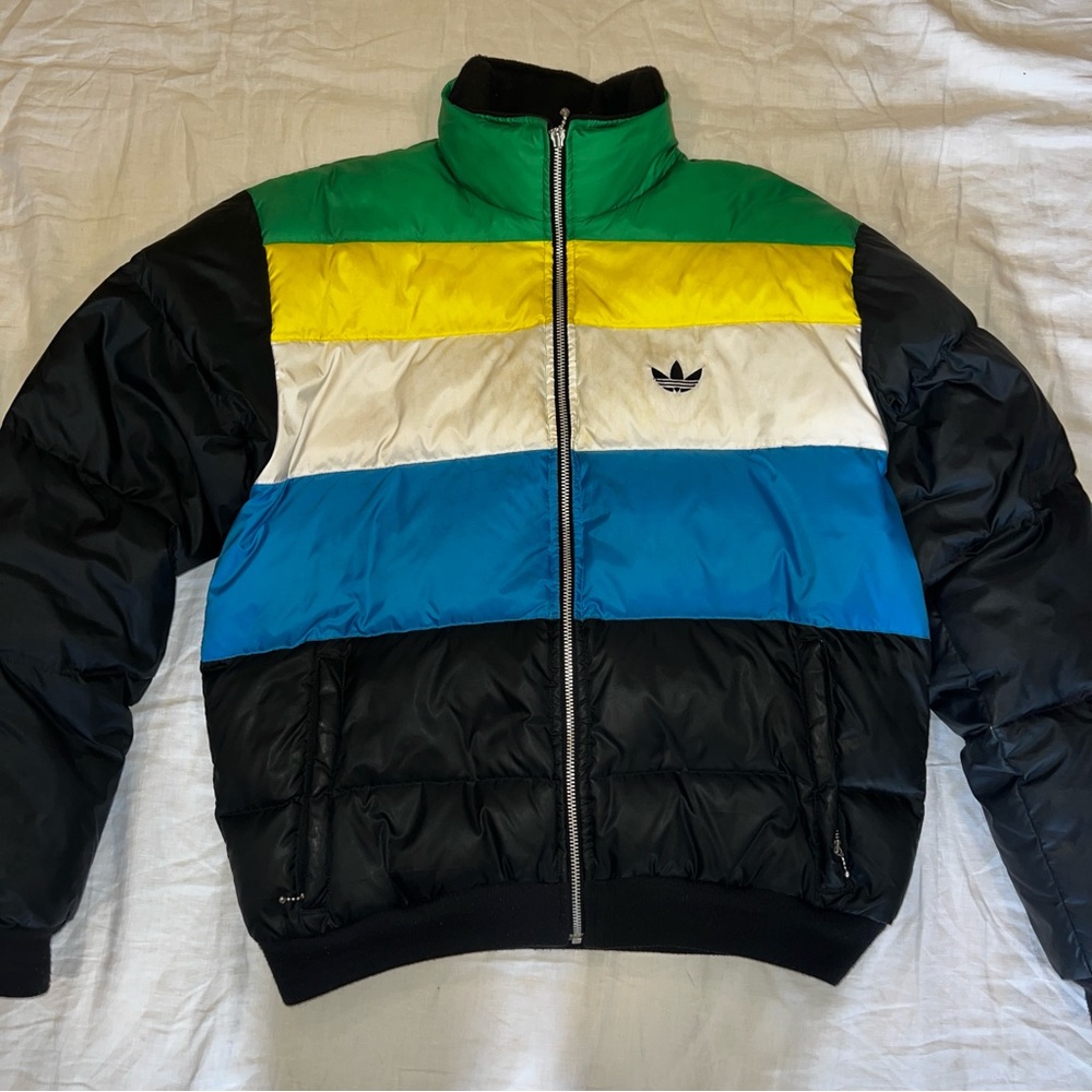 Vintage Adidas Puffer Jacket Winter